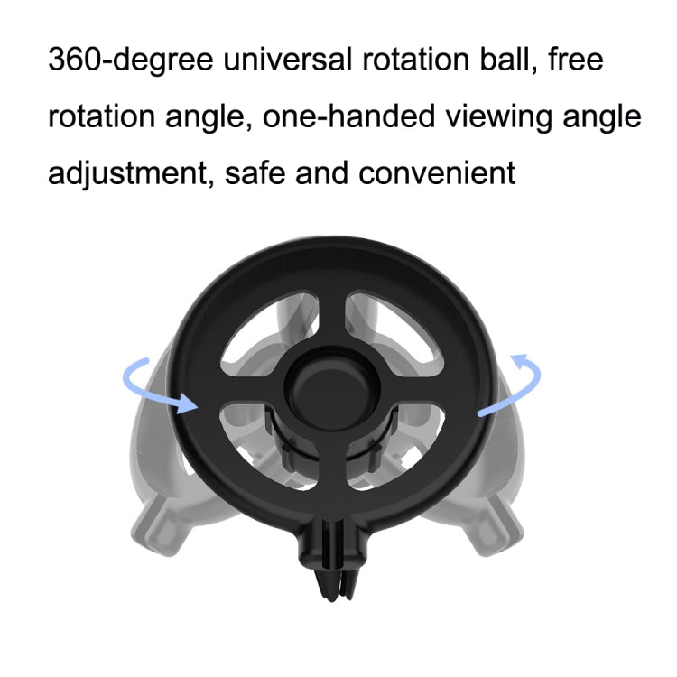 K710 Wireless Charging Stick Car 360 Degree Rotation Stand For Apple MagSafe