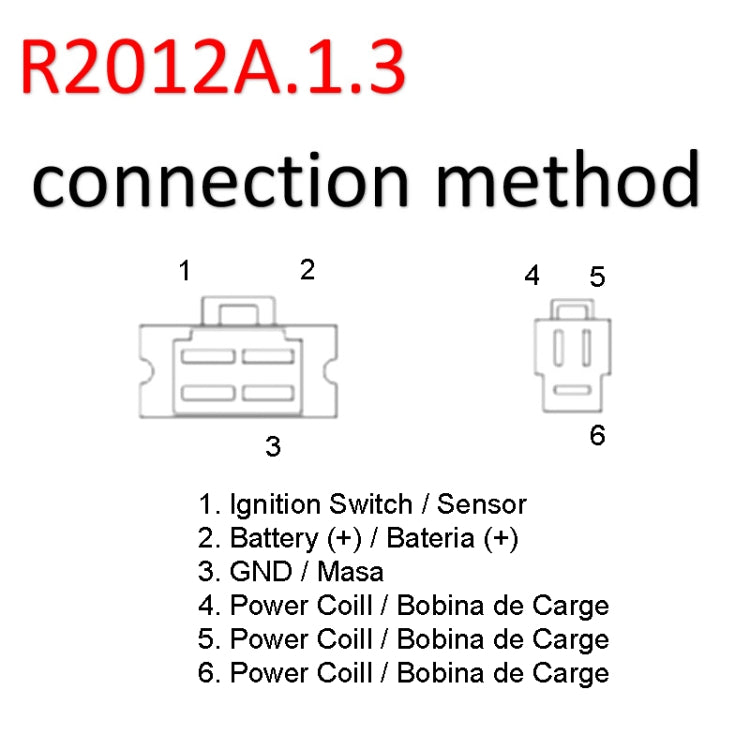R8012A.1.3 Motorcycle Rectifier For Honda CH / CMX / CN