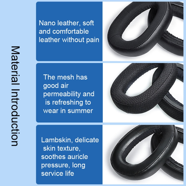 2 PCS Earmuff Head Beam For Sennheiser GSP600 GSP500 GSP670,Style: Nanosplicing