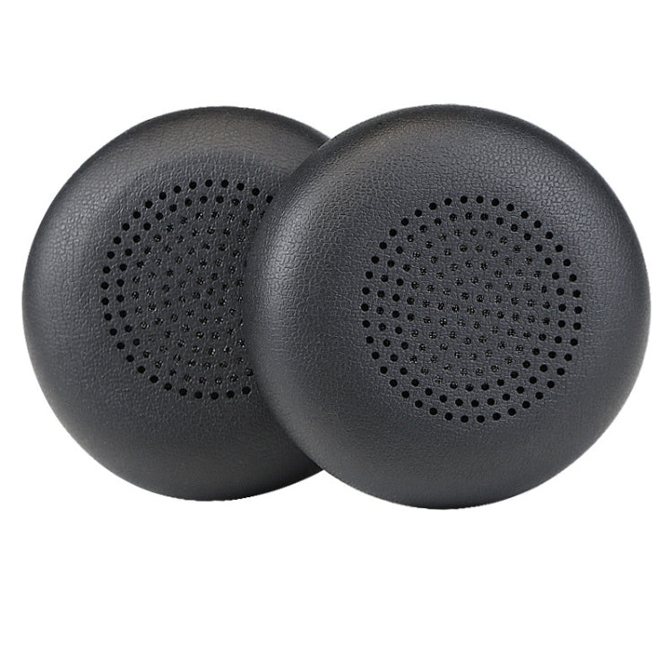 2 PCS Headphone Cover Earpads For Jabra Evolve 75 75+ / 75 UC / 75MS,Style: Without Buckle