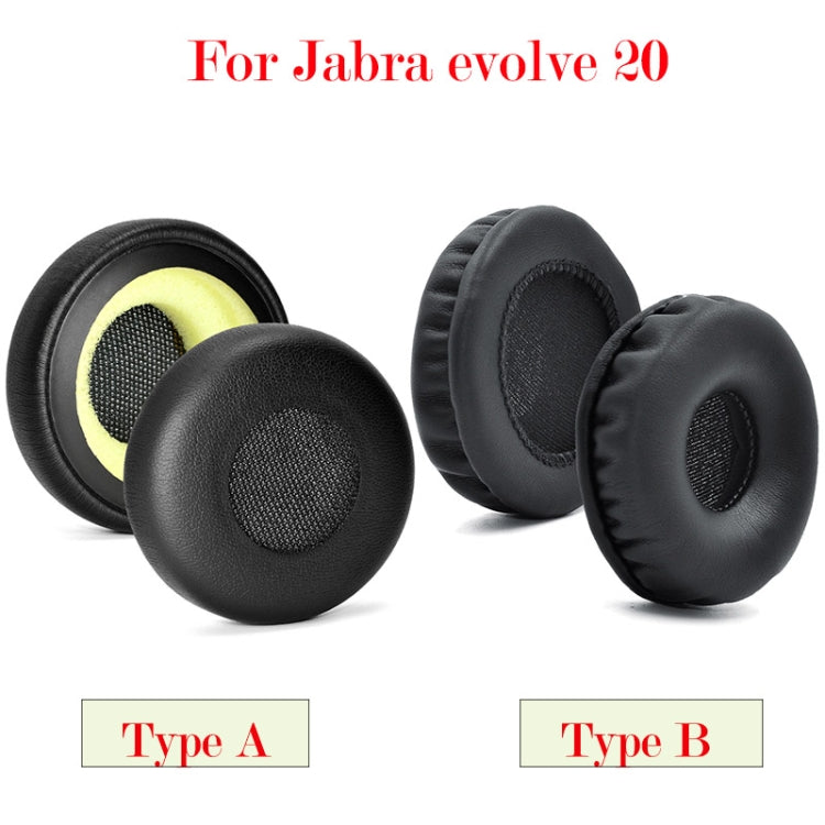 1 Pair Headphone Cover for Jabra Evolve 20 20SE 30 30II 40 65 65+, Color: Protein Skin