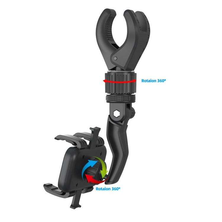 HLT-K1 Car Phone Holder Car Seat Mirror Universal Eagle Claw Holder