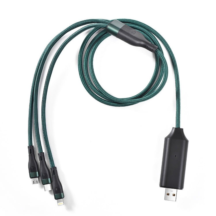 Data Cable Intelligent Voice Universal Remote Control Supports Fast Charging, Model: One to Three