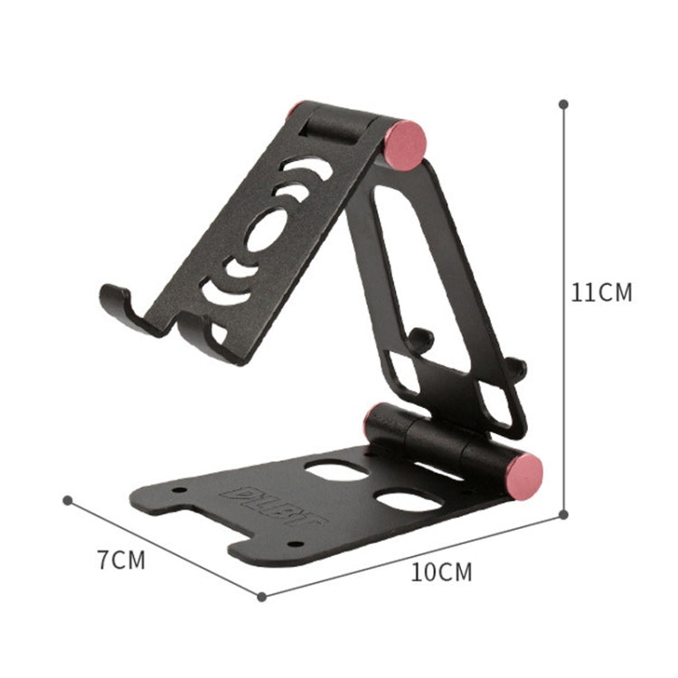 XY-02 Folding Live Aluminum Alloy Desktop Tablet Computer Mobile Phone Bracket