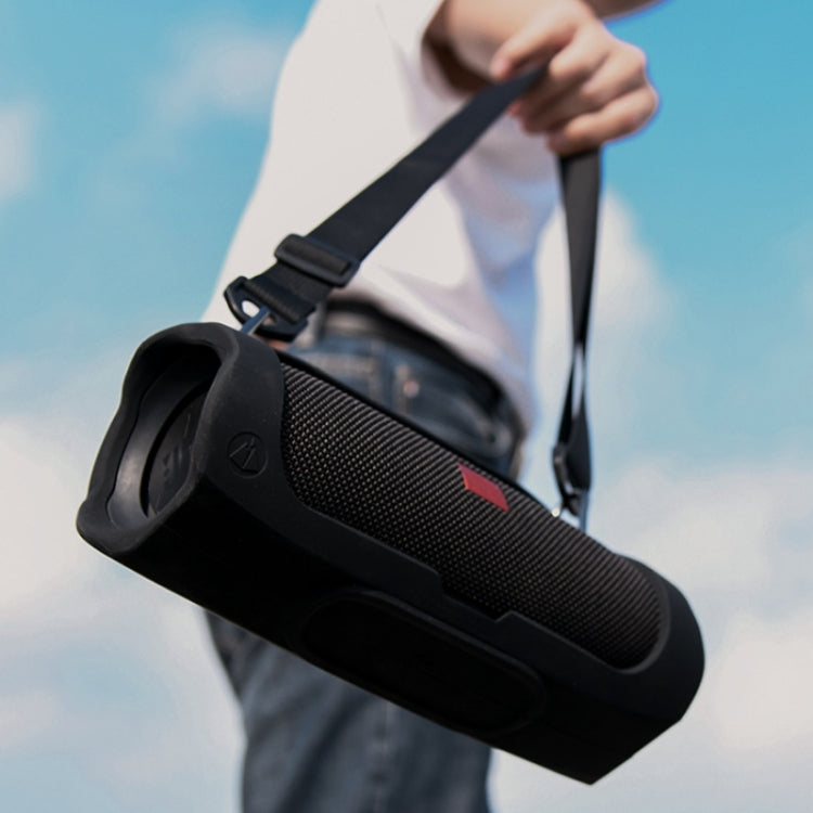 Bluetooth Speaker Portable Silicone Case for JBL Charge3 With Shoulder Straps