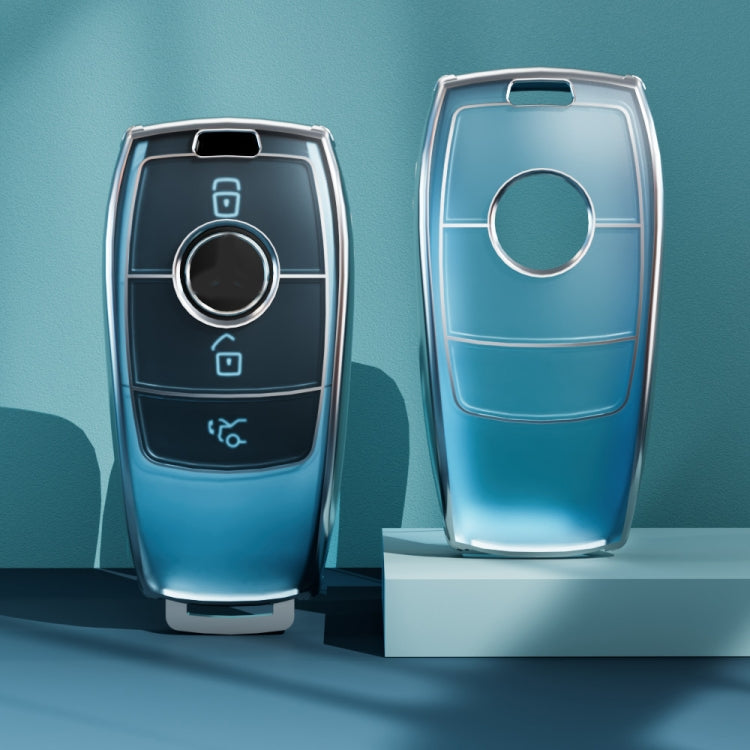 Transparent TPU Car Key Cover For Mercedes-Benz E200 E300L C260L