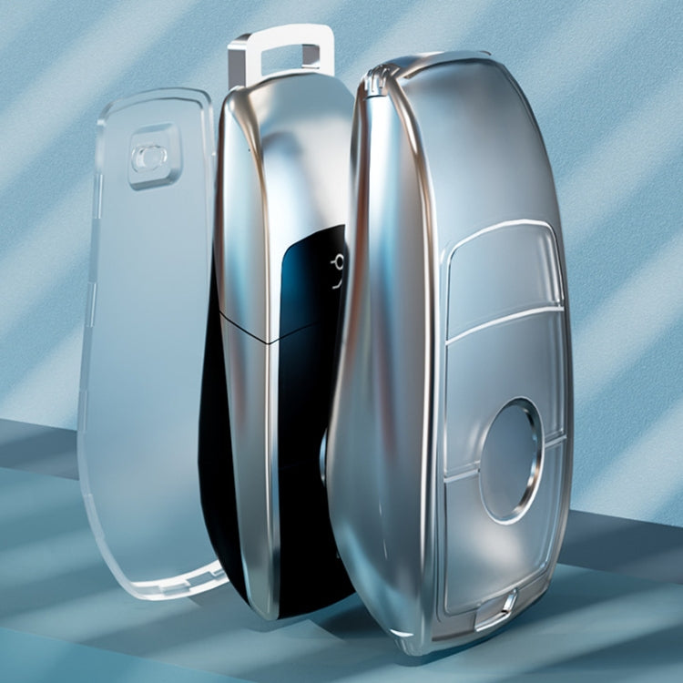Transparent TPU Car Key Cover For Mercedes-Benz E200 E300L C260L