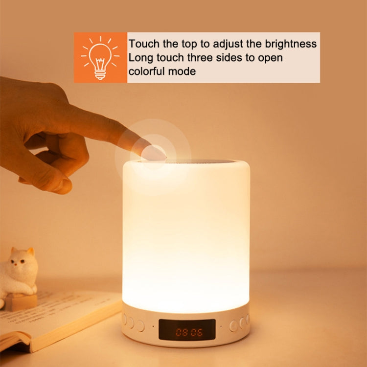 Bluetooth Speakers Pat Lights Charging Card Audio With Atmosphere Lamp(Ordinary Package)