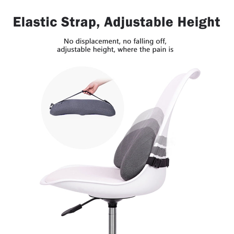 Memory Foam Car Lumbar Cushion Driving Seat Cushion