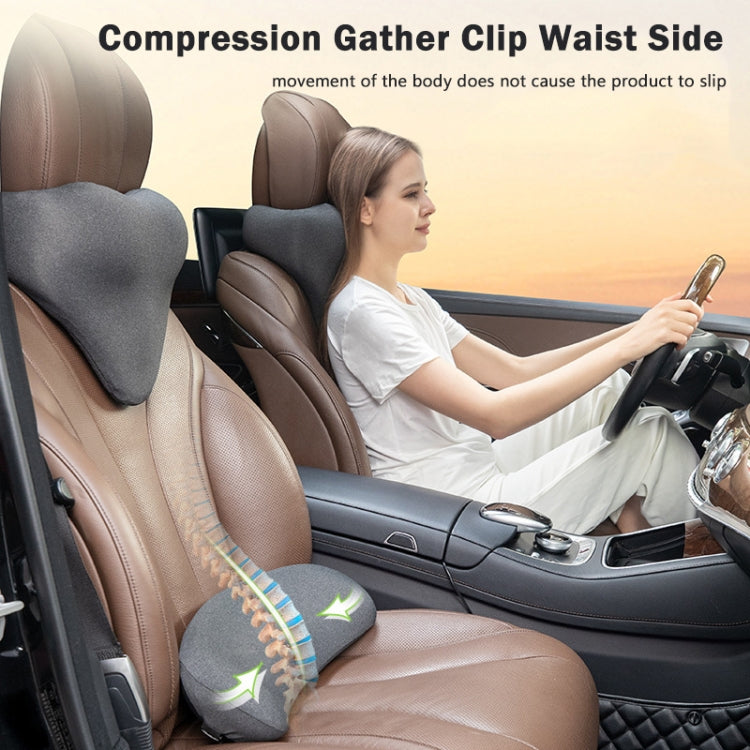 Memory Foam Car Lumbar Cushion Driving Seat Cushion
