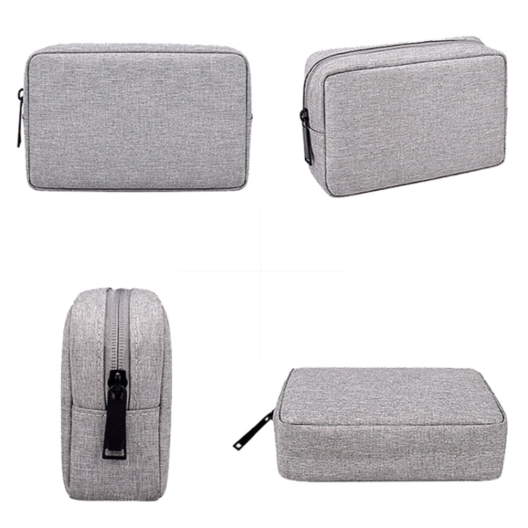 DY01 Digital Accessories Storage Bag, Spec: Large (Maid Gray)