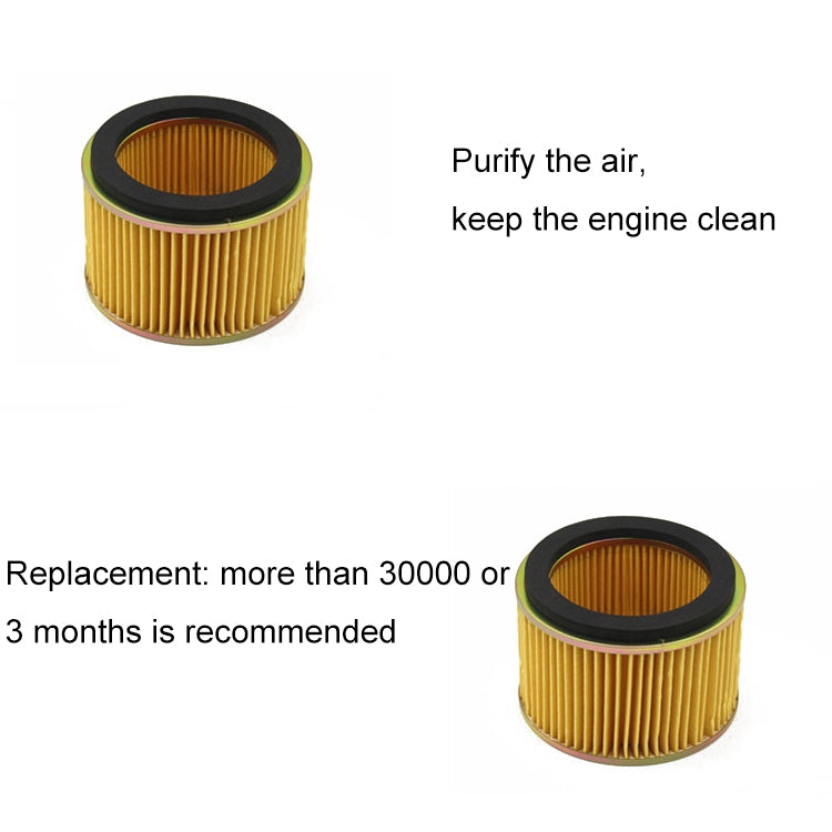 2 PCS Motorcycle Air Filter For WY125-F, WH125-B, MCR125