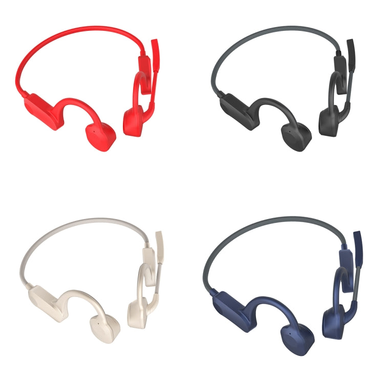 GCRT-X100 Waterproof Bone Conduction Bluetooth Headset with Microphone