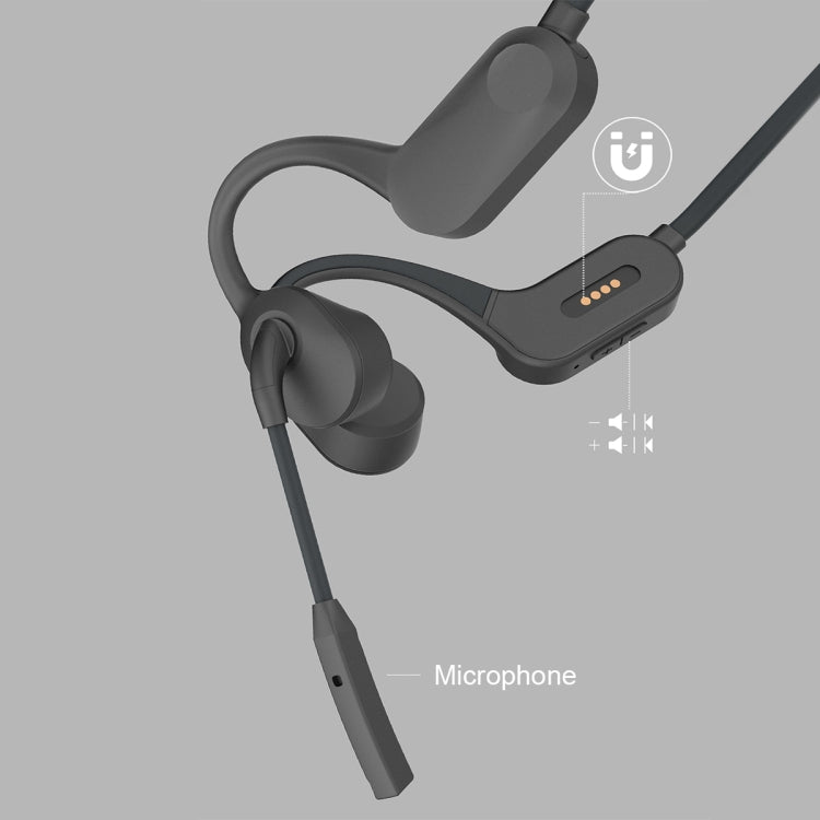 GCRT-X100 Waterproof Bone Conduction Bluetooth Headset with Microphone