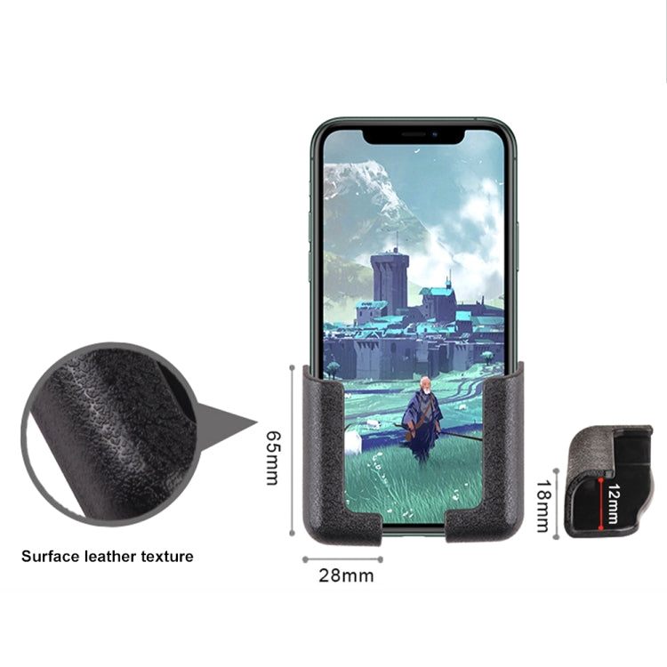 5 Pairs Car Mobile Phone Bracket Dashboard Navigation Paste Adjustable Bracket