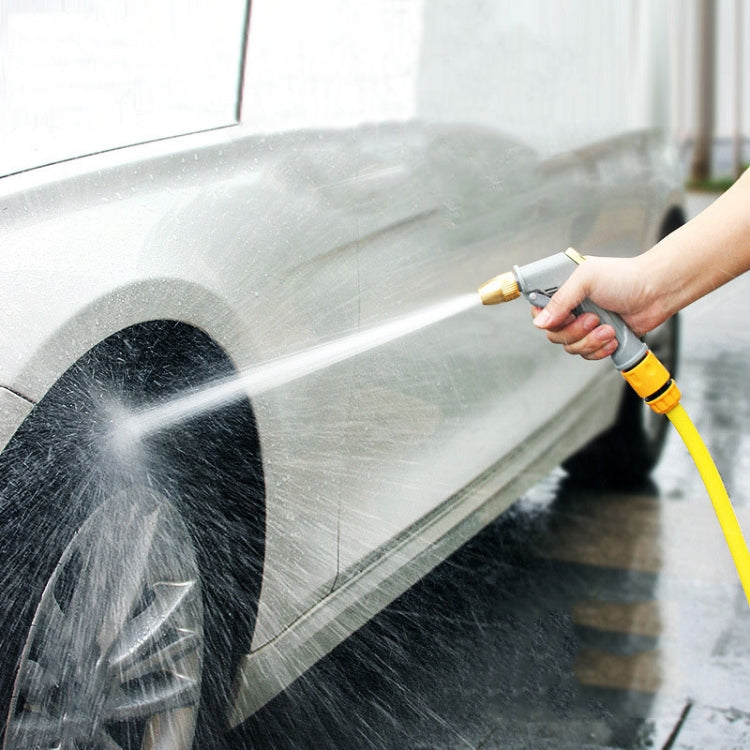 High Pressure Household Car Washer Telescopic Cleaning Spray, Style: H1 Short+3 Connectors+20m Tube