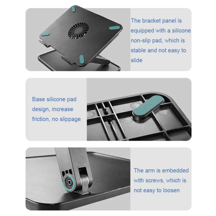 Foldable Laptop Cooling Stand, Spec: Simple Model