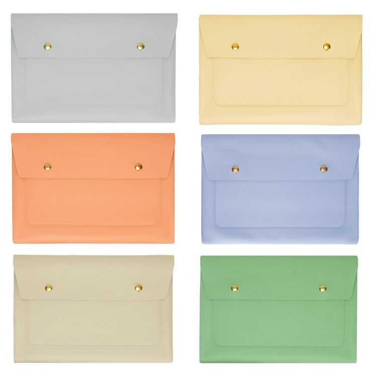 S178 3 In 1 Leather Waterproof Laptop Liner Bag, Size: 15 inches