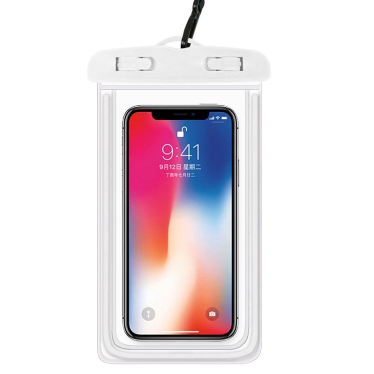 4 PCS Sealed Luminous PVC Waterproof Cover Swimming Mobile Phone Waterproof Bag