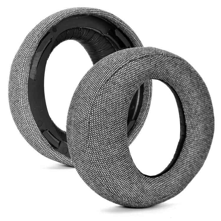2 PCS Headphone Sponge Cover for SONY PS3 PS4 7.1 Gold,Style: Burlap Grey Earpads