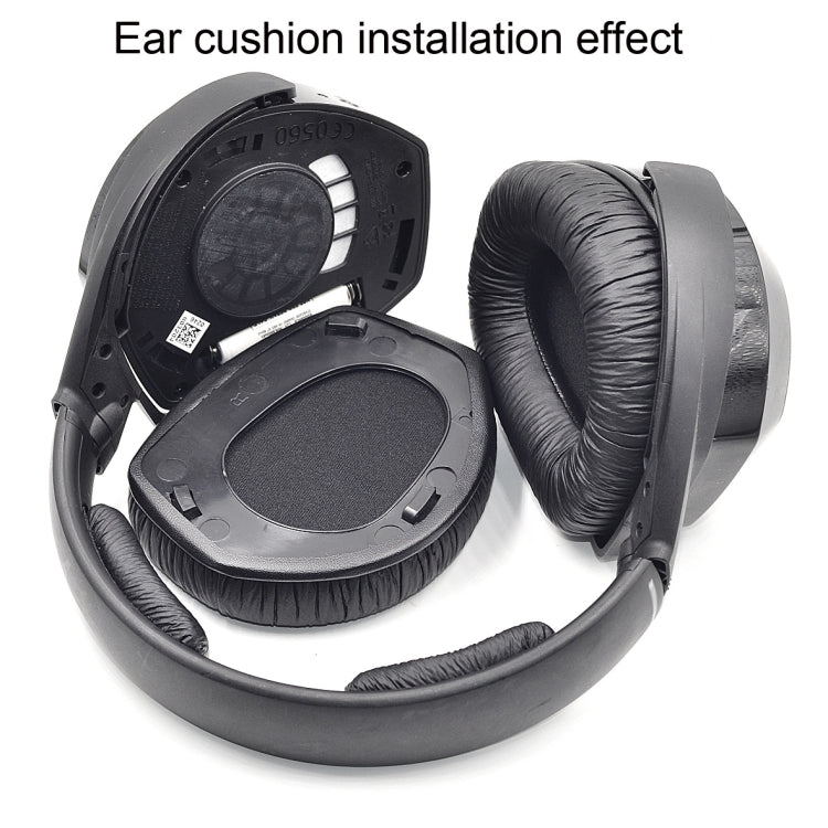 2 PCS Earpad for Sennheiser HDR RS165 RS175 RS185 RS195,Style: Velvet Cloth Earmuff