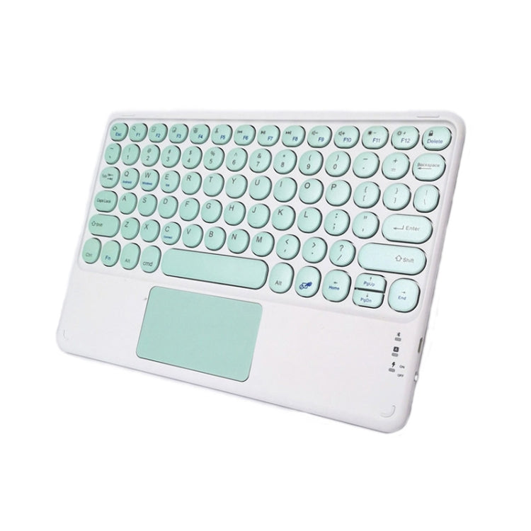 H01A 10 Inch Mini Portable Universal Wireless Bluetooth Keyboard with Touch
