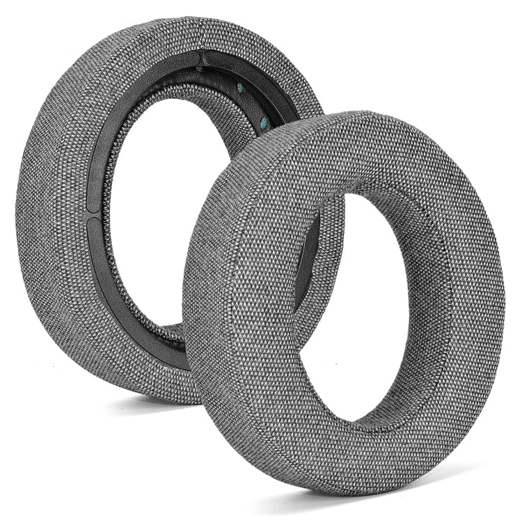 1Pair Earmuffs Earpads for CORSAIR HS50 Pro HS60 Pro HS70 Pro(Grey Linen Thickened)
