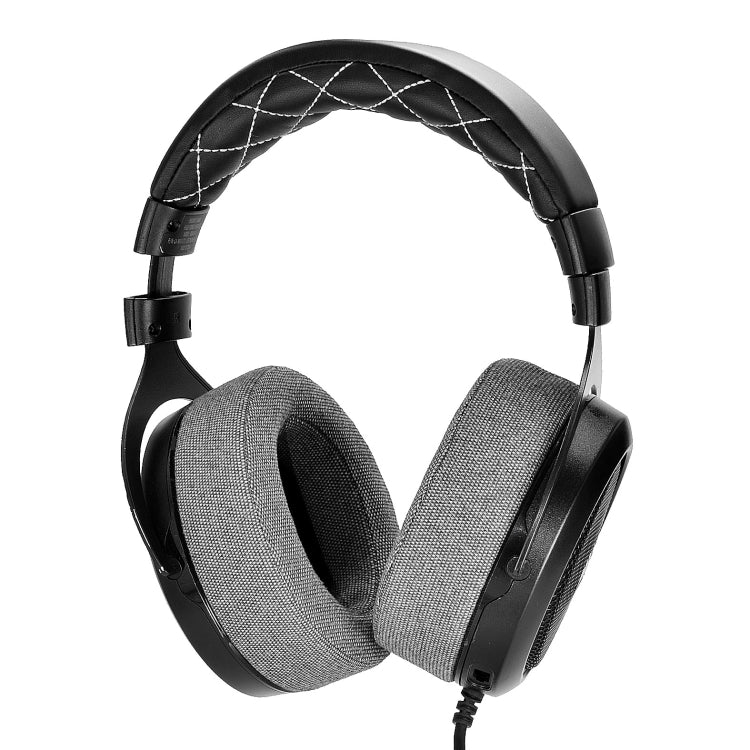 1Pair Earmuffs Earpads for CORSAIR HS50 Pro HS60 Pro HS70 Pro(Grey Linen Thickened)