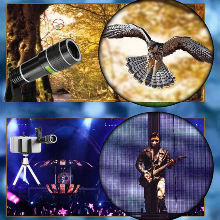 Zoom and Focus Phone Telephoto Lens, Spec: 20X