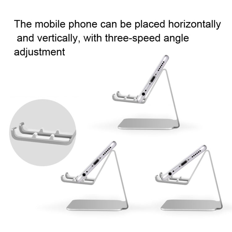 3-gear Adjustable Lazy Metal Mobile Phone Tablet Bracket