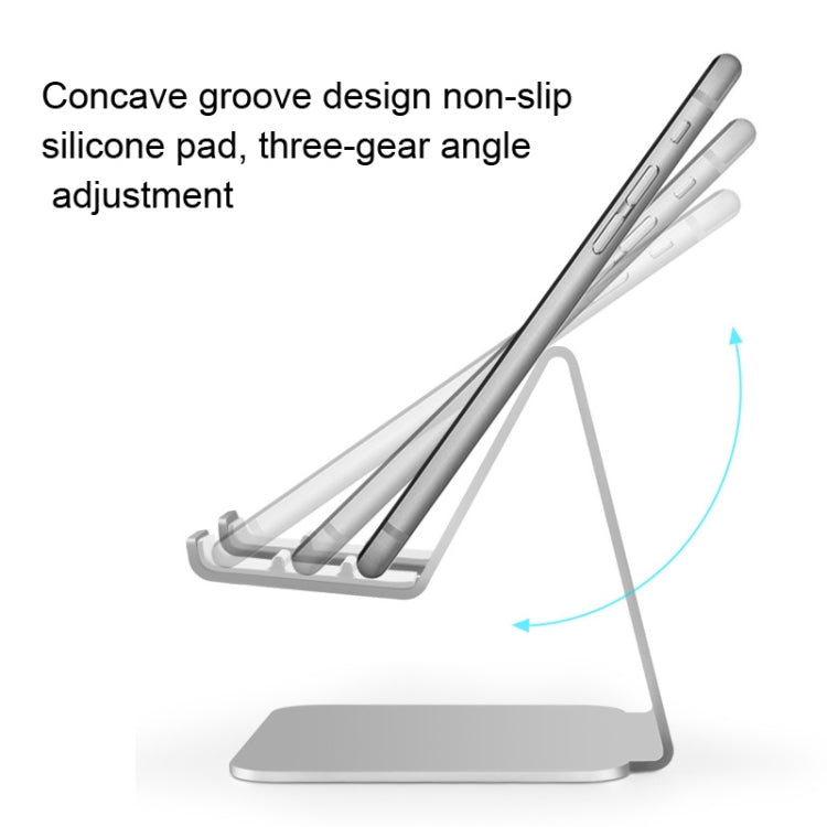 3-gear Adjustable Lazy Metal Mobile Phone Tablet Bracket