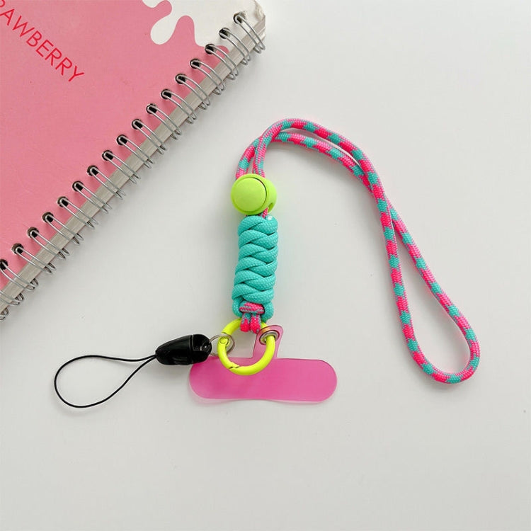 2 PCS Mobile Phone Colorful Lanyard With Patch