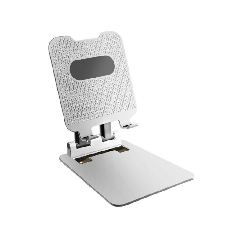Tablet Mobile Phone Desktop Double Pole Lifting Folding Bracket, Color: White (Small)