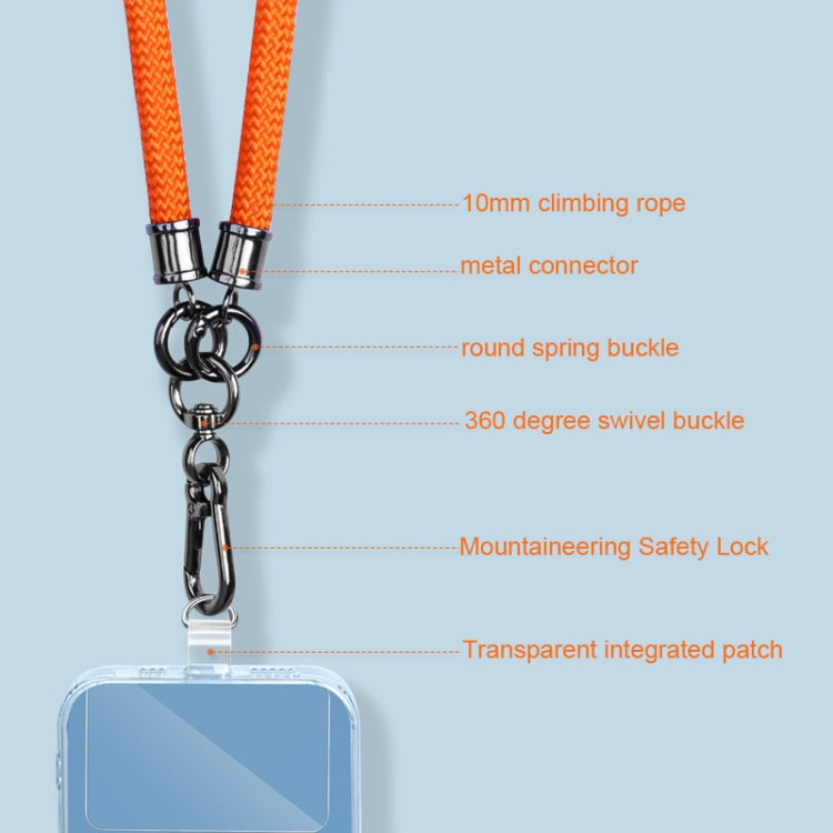 Mobile Phone Mountaineering Rope Lanyard Can Be Hung Neck Or Crossbody