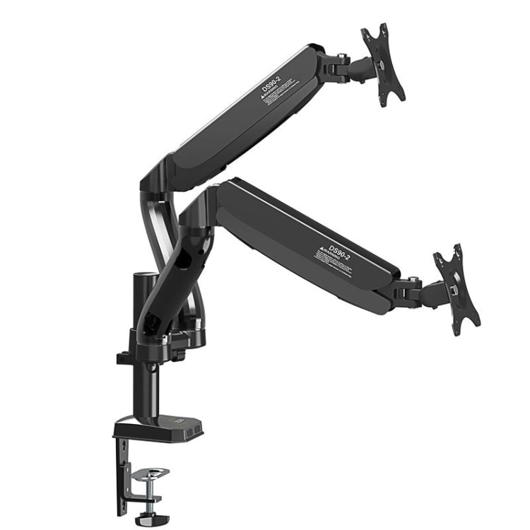 KALOC Computer Monitor Desktop Double Screen Air Pressure Lifting Bracket