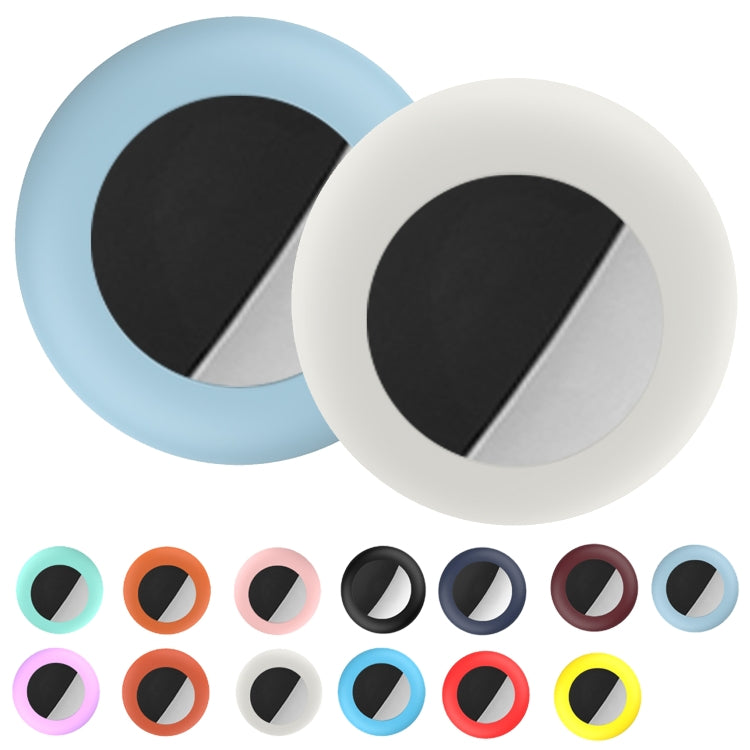 Pet Locator Tracker Silicone Cover For AirTag, Size: M (Yellow)