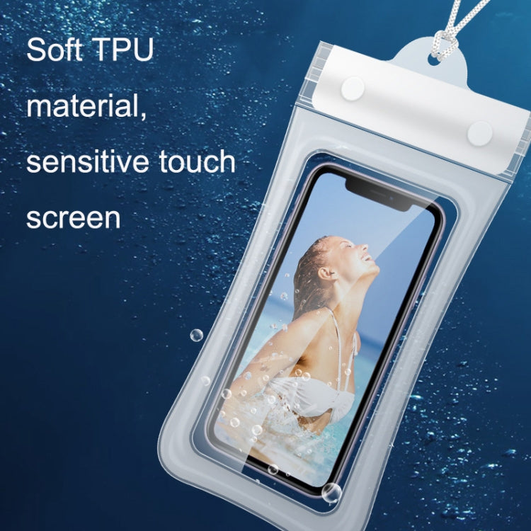 5PCS Airbag Swimming Diving Hot Spring Seal Protection Mobile Phone Waterproof Bag