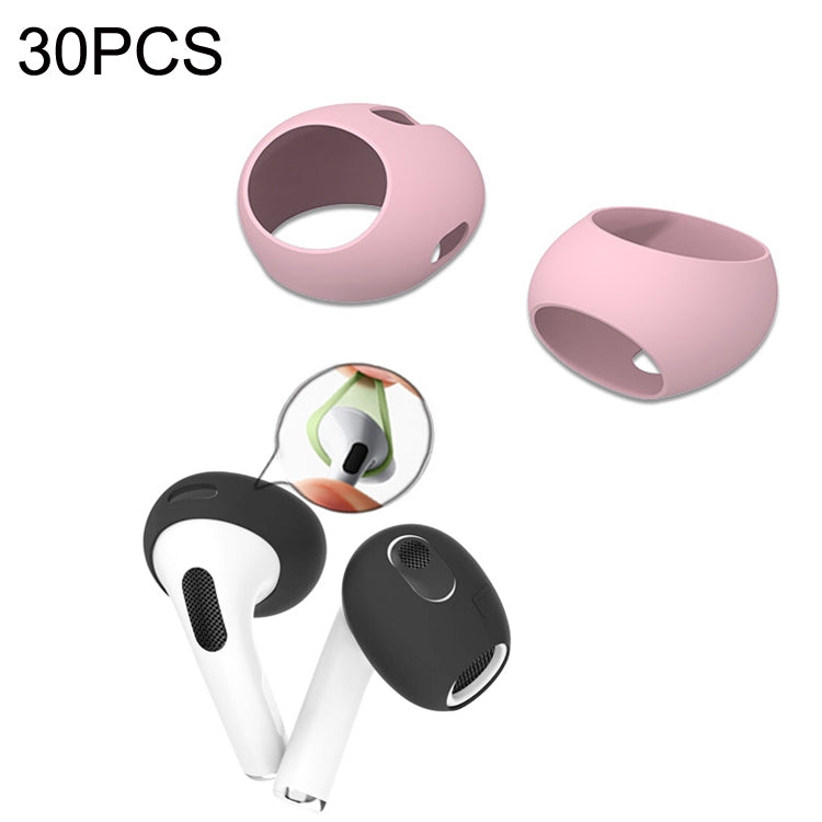 30PCS Earless Ultra Thin Earphone Ear Caps For Apple Airpods Pro