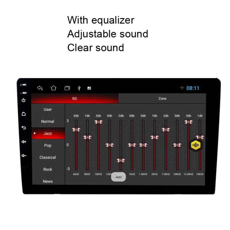 TS7 Large Screen GPS Car Universal 360 Degree Panoramic Navigation, Specification: 9 inch