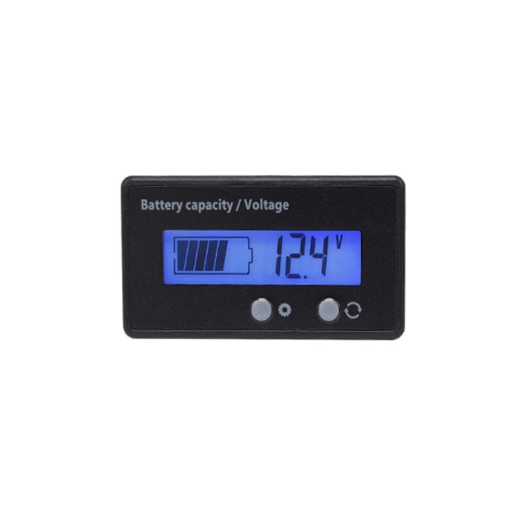 L6133 LCD Electric Motorcycle Power Display, Style: Button Front Blue Backlight
