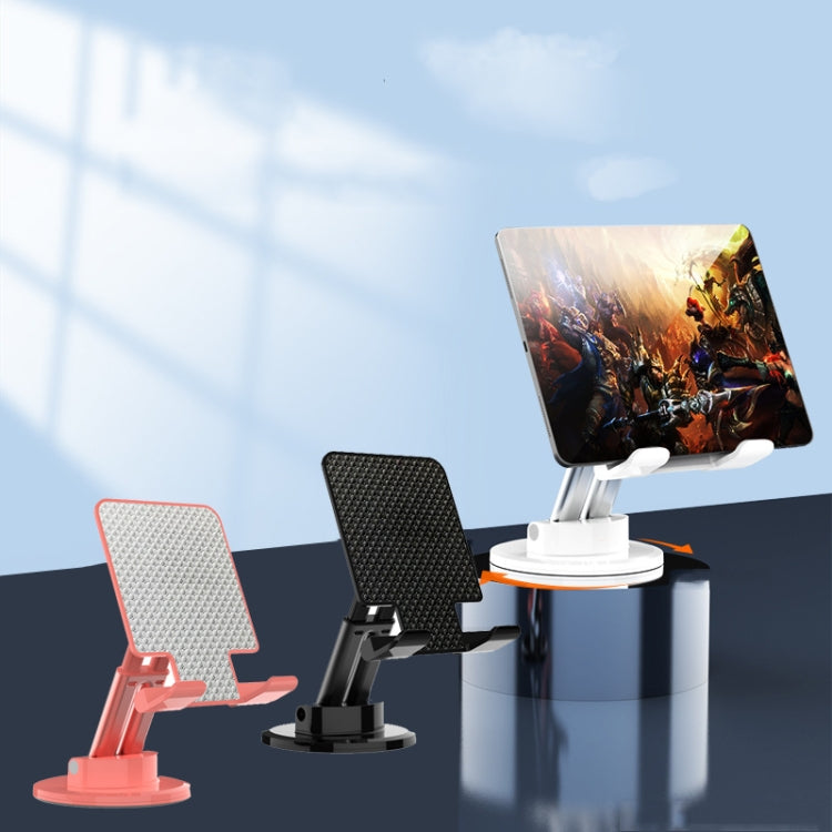 T12 Multifunctional Bathroom Kitchen Paste Type 360 Degree Rotating Foldable Tablet Stand