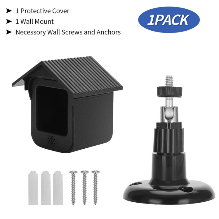 Plastic Protective Case Cover Bracket For WYZE CAM V3(Black)