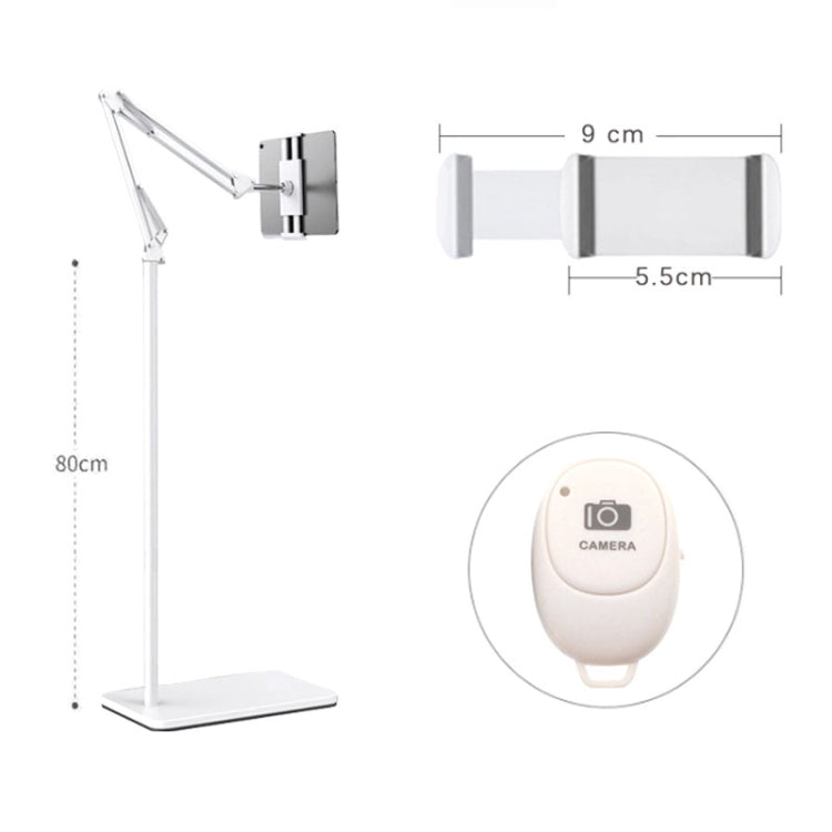 155cm Live Broadcast Bedside Cantilever Floor Bracket