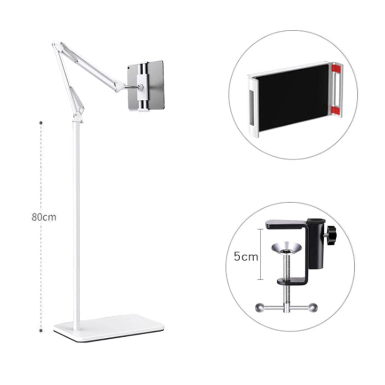 155cm Live Broadcast Bedside Cantilever Floor Bracket