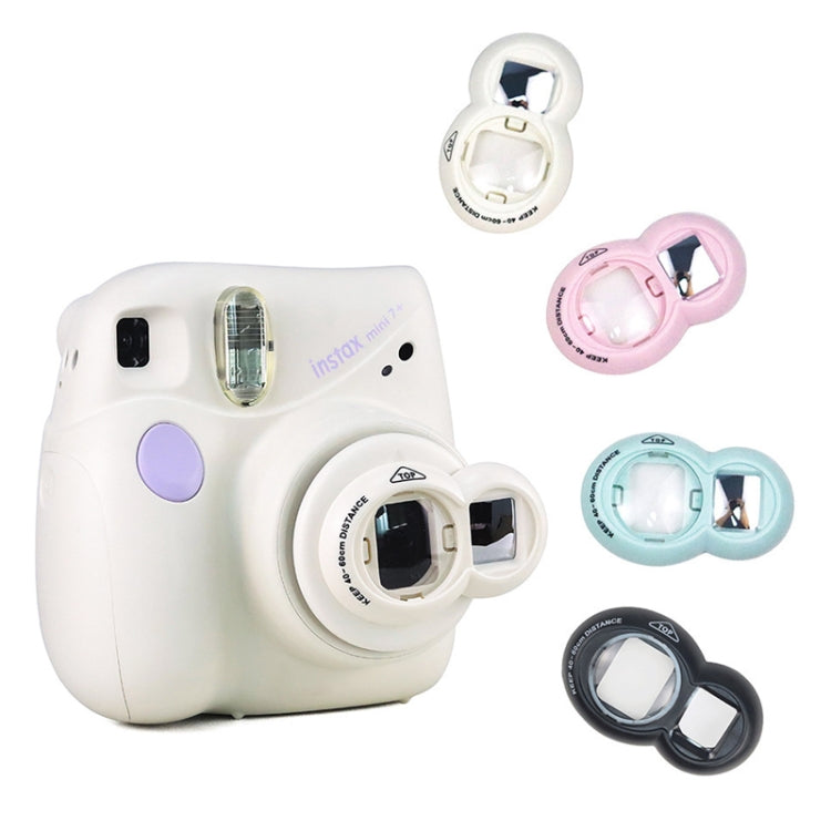 Mini Digital Camera Lens Selfie Mirror + Auxiliary Circle Set for FUJIFILM Instax Mini7+