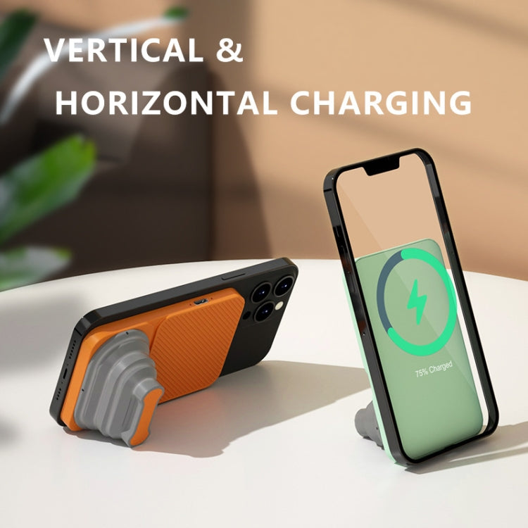 YCX-17 15W Foldable Magnetic Wireless Charger Stand Supports Horizontal and Vertical Screens