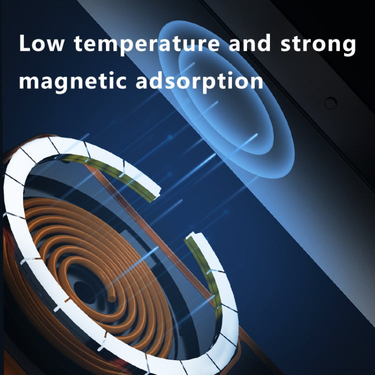 YCX-17 15W Foldable Magnetic Wireless Charger Stand Supports Horizontal and Vertical Screens