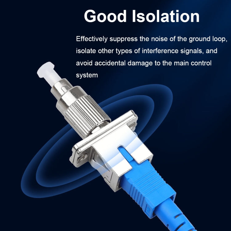 FC to SC Fiber Converter Jumper SM Adapter Red Light Pen Single Mode Adapter