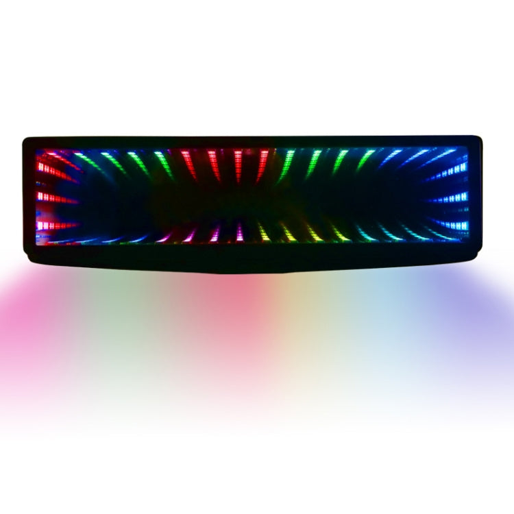 Car Internal Rearview Mirror Car Modified LED 3D Rearview Mirror