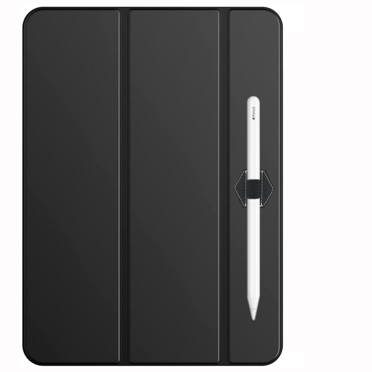 5 PCS Capacitive Pen Bag Self Adhesive Pen Holder PU Pen Clip,Style: Rectangular Double Black